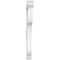 Ekena Millwork Standard Carmel Architectural Grade PVC Bracket With Traditional Ends, 3"W x 24"D x 32"H BKTP03X24X32CAR01 - alternate 2